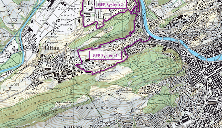 Zoom: Stadt Luzern BHU Projekt-Review Rueckstaumassnahmen Taeschmattkanal