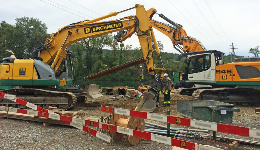 Zoom: Einwasserungsrampe fuer das mobile Brueckensystem