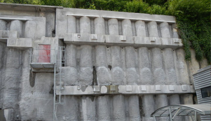Sanierung Pfahlankerwand Martinsberg mit Ankerersatz
