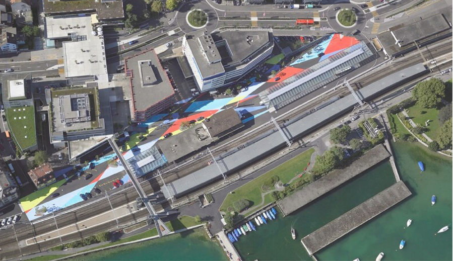 Zoom: Neugestaltung Bahnhofareal Horgen